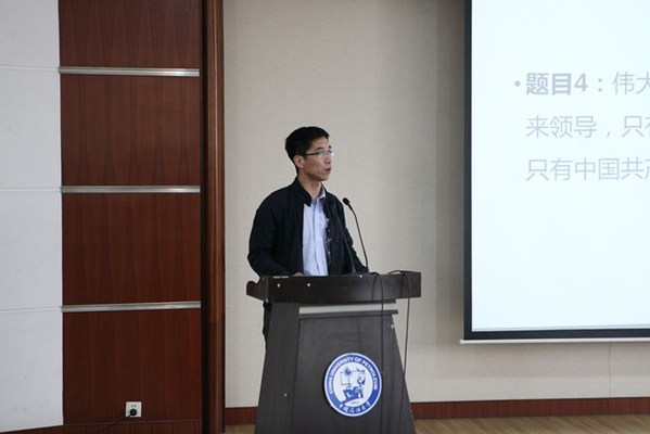 郭孟参加理论宣讲