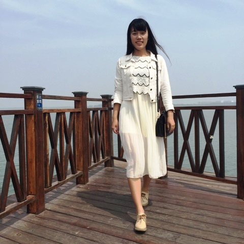 老员工青年志愿者协会副主席王福琳