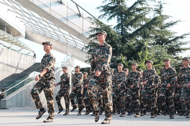 踏步练习 全运摄影 踏步练习 全运摄影