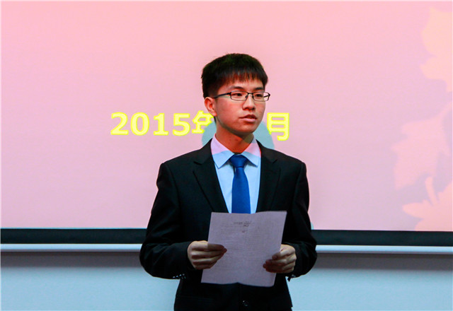 化蕴长江通讯社社长赵明超发言  孙运景摄影